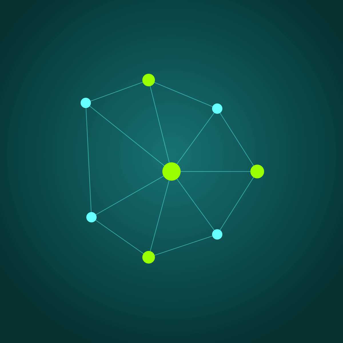 KI-Netzwerk Visualisierung
